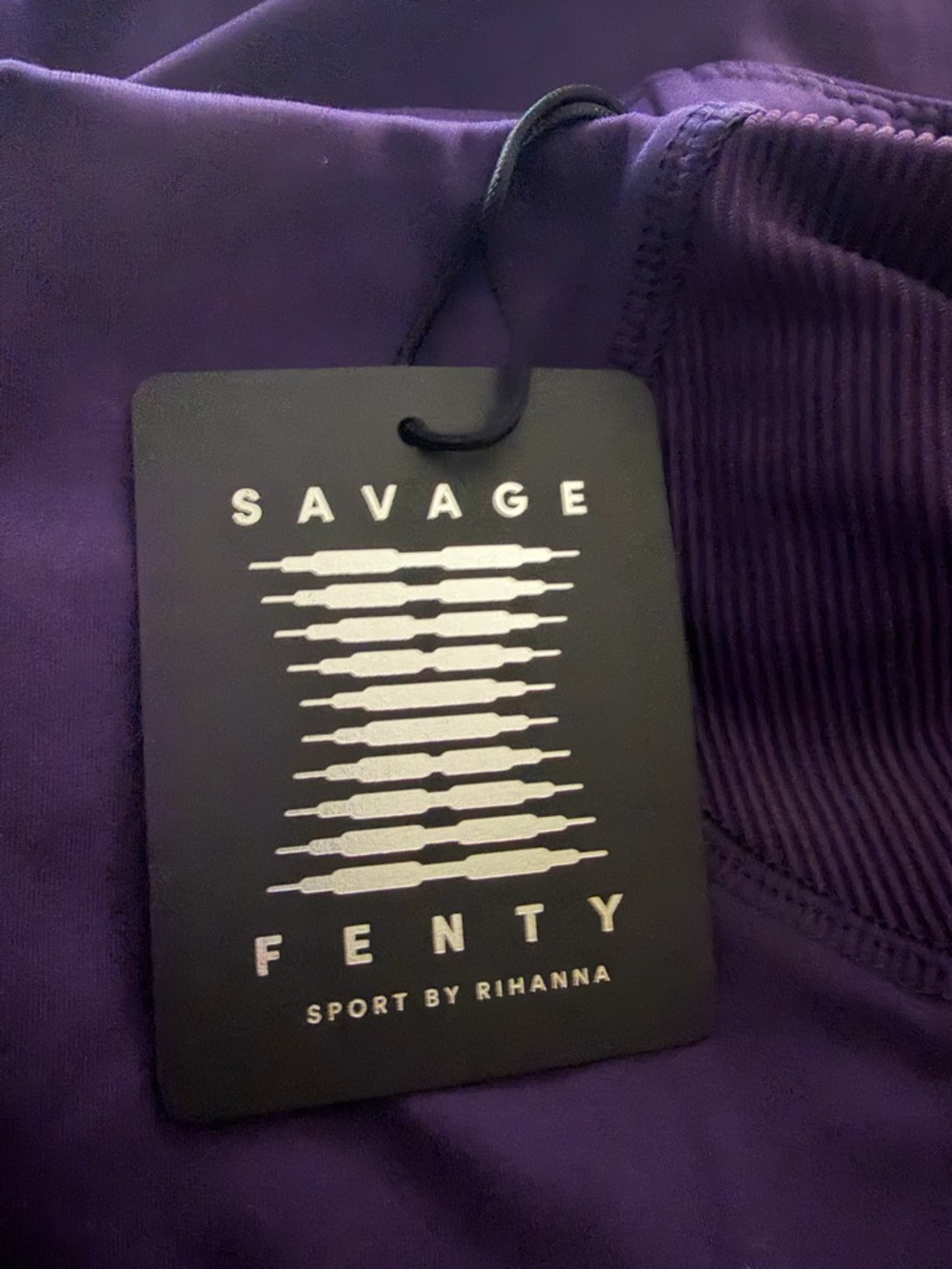 Savage X Fenty Curve Alert High-Waist Rib Leggings in Purple‎ 3X NWT - Picture 7 of 8